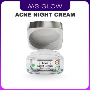 produk ms glow acne night cream