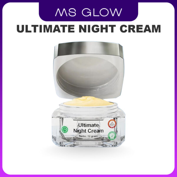 produk ms glow ultimate night cream