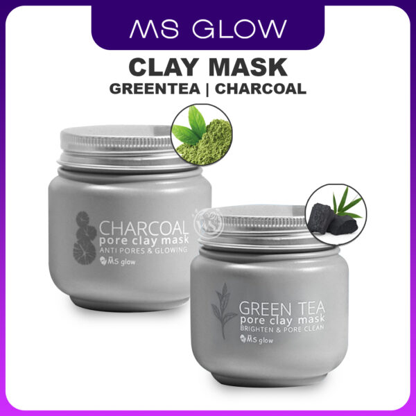 gambar produk ms glow clay mask