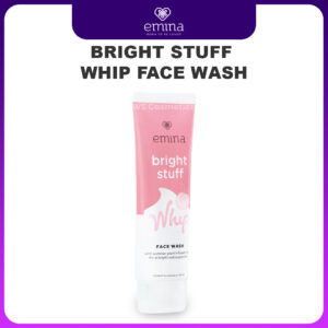 emina bright stuff whip face wash