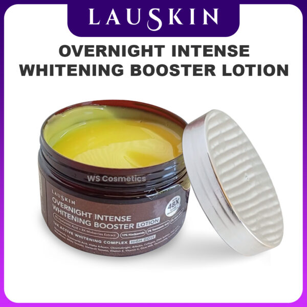 produk lauskin overnight intense whitening booster lotion