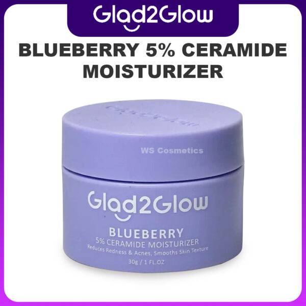 produk glad2glow Blueberry Ceramide Moisturizer