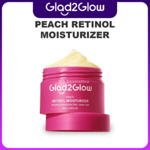 produk glad2glow peach retinol moisturizer