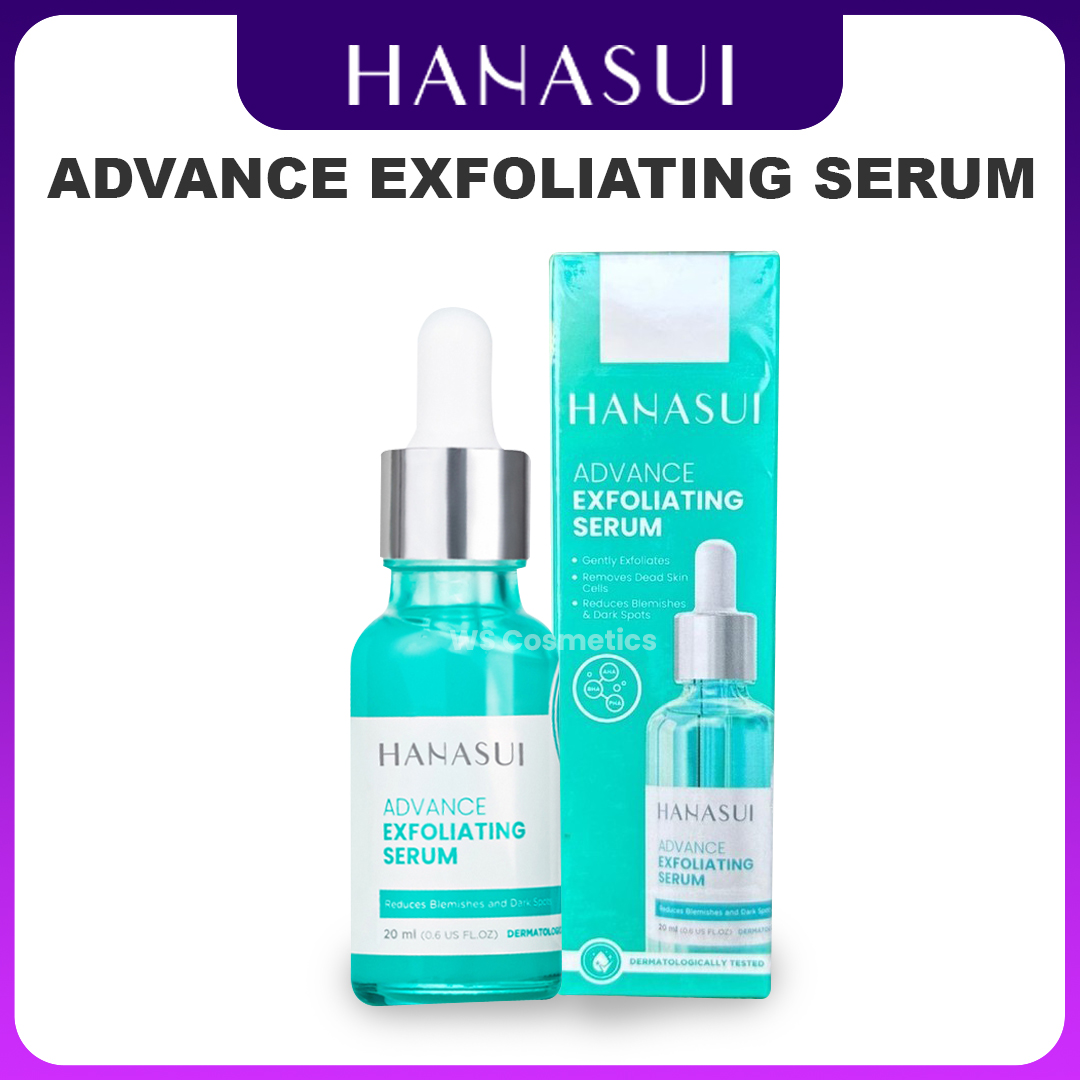 desain produk hanasui advance exfoliating serum produk hanasui advance exfoliating serum