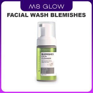 produk ms glow facial wash blemishes