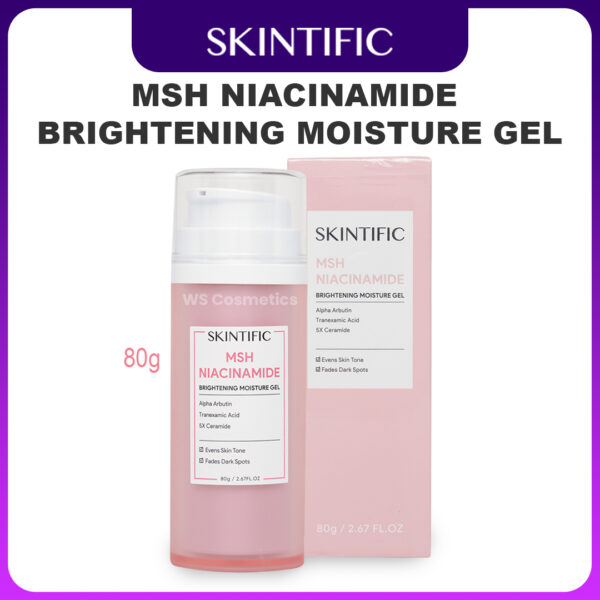 produk skintific MSH Niacinamide Brightening Moisture gel 80g