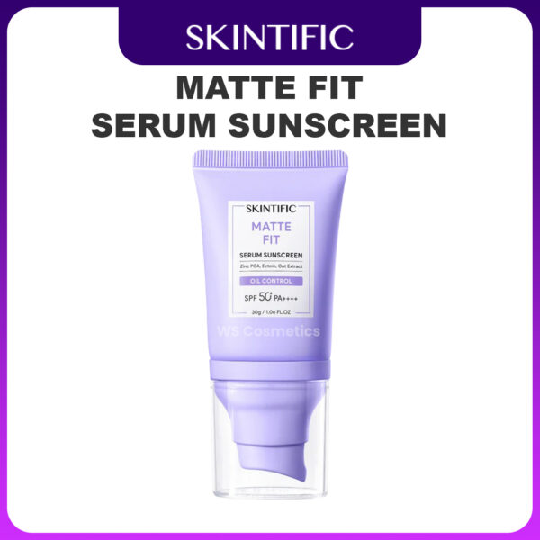 produk skintific Matte Fit Serum Sunscreen