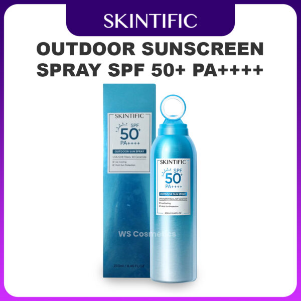 produk skintific Outdoor Sunscreen Spray SPF 50+ PA++++