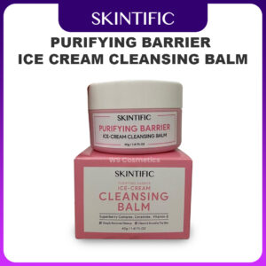 produk skintific Purifying Barrier Ice Cream Cleansing Balm