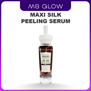 produk ms glow maxi silk peeling serum