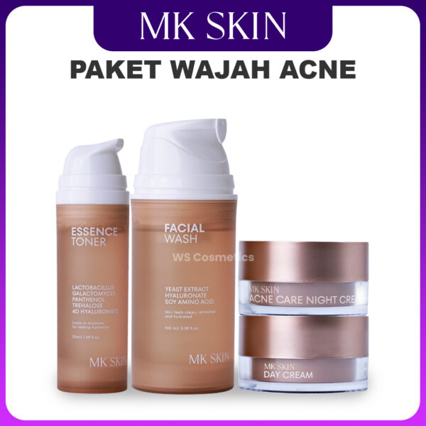 Produk MK Skin paket wajah acne