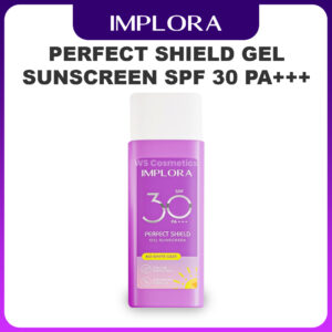produk implora perfect shield gel sunscreen spf 30 pa+++