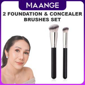 produk maange 2 Foundation & Concealer Brushes Set