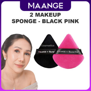 produk maange 2 Makeup Sponge - Black Pink