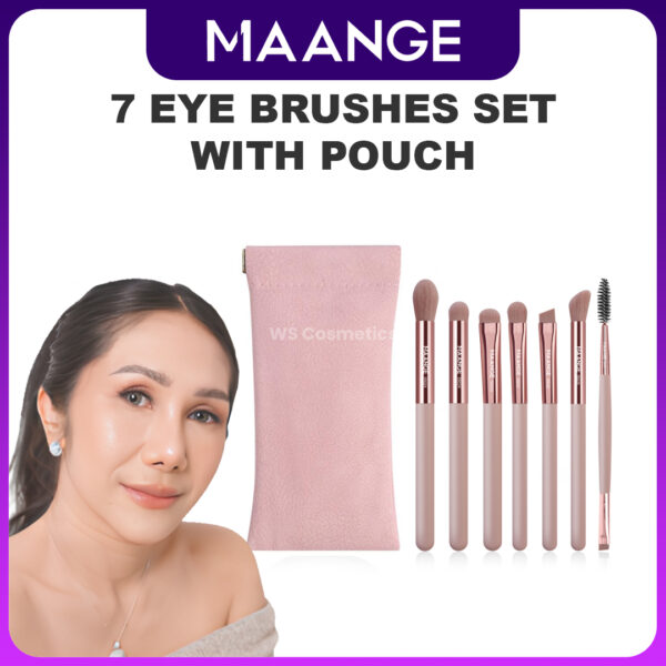 produk maange 7 Eye Brushes Set with Pouch
