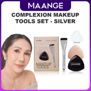 produk maange Complexion Makeup Tools Set - Silver