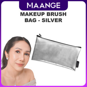 produk maange Makeup Brush Bag - Silver