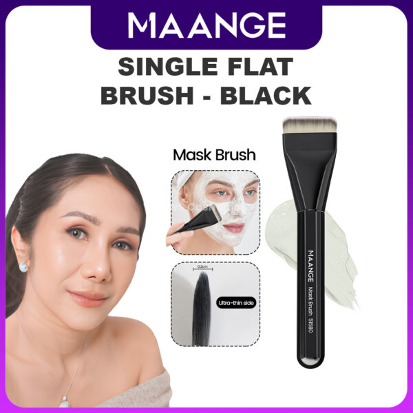 produk maange Single Flat Brush - Black