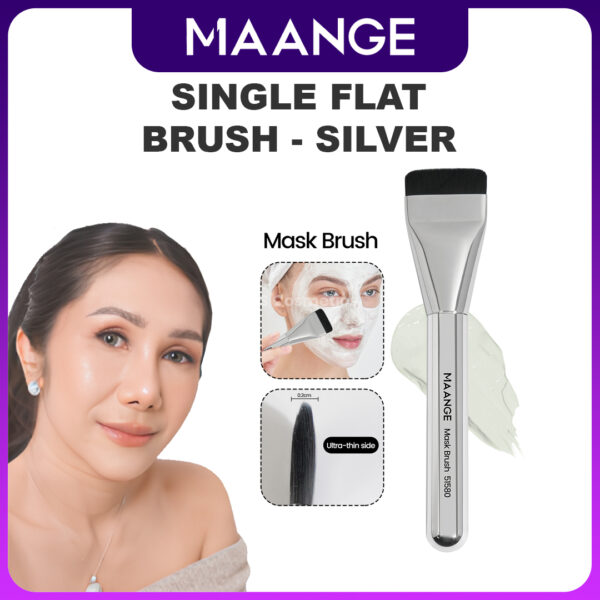 produk maange Single Flat Brush - Silver
