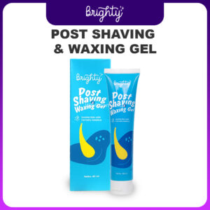 produk brighty post shaving & waxing gel