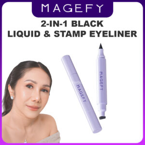 magefy 2-IN-1 Black Liquid & Stamp Eyeliner