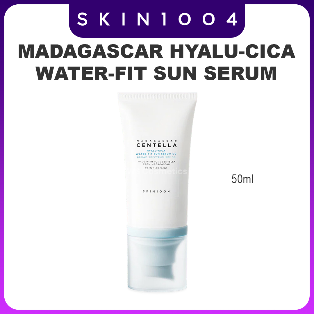 desain produk skin1004 Madagascar Centella Hyalu-Cica Water-Fit Sun Serum 50ml skin1004 Madagascar Centella Hyalu-Cica Water-Fit Sun Serum 50ml