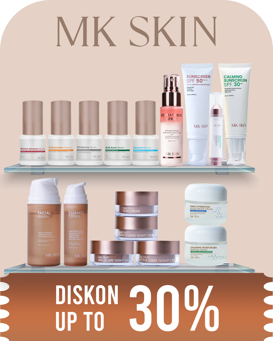 eksklusif brand promo (mk skin)