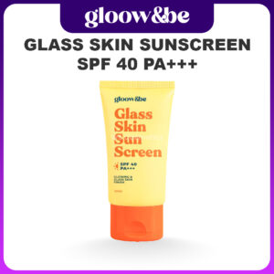 produk gloow&be glass skin sunscreen spf 40 pa+++ 50ml