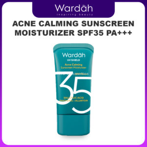 produk wardah UV Shield Acne Calming Sunscreen Moisturizer SPF35 PA+++