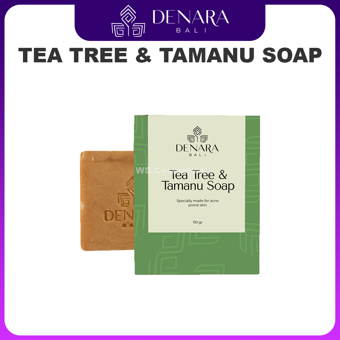 desain produk denara bali Tea Tree & Tamanu Soap produk denara bali Tea Tree & Tamanu Soap