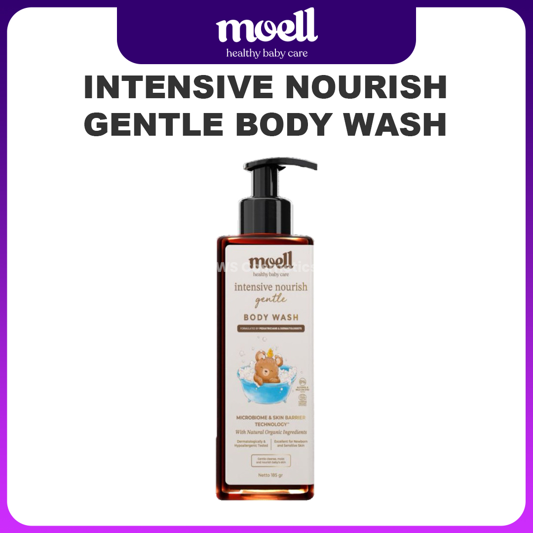 desain produk moell intensive nourish gentle body wash 185gr produk moell intensive nourish gentle body wash 185gr