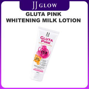 produk jj glow Gluta Pink Whitening Milk Lotion