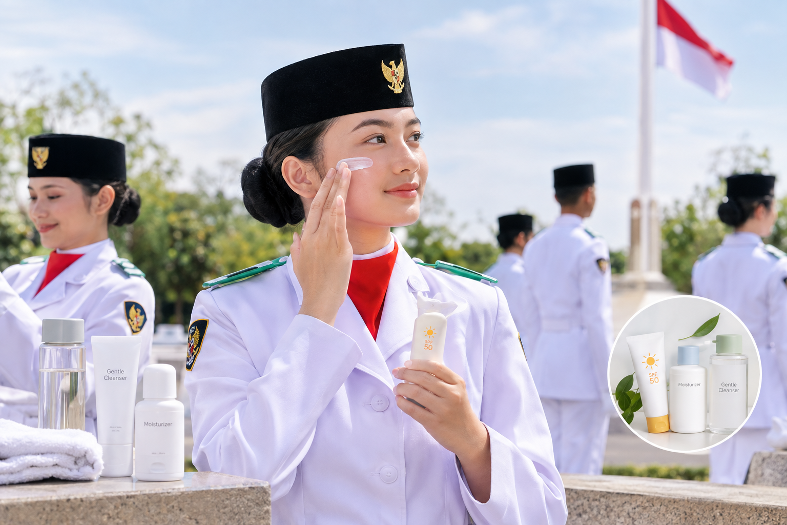 Rekomendasi Skincare Yang Wajib Dibutuhkan Paskibraka