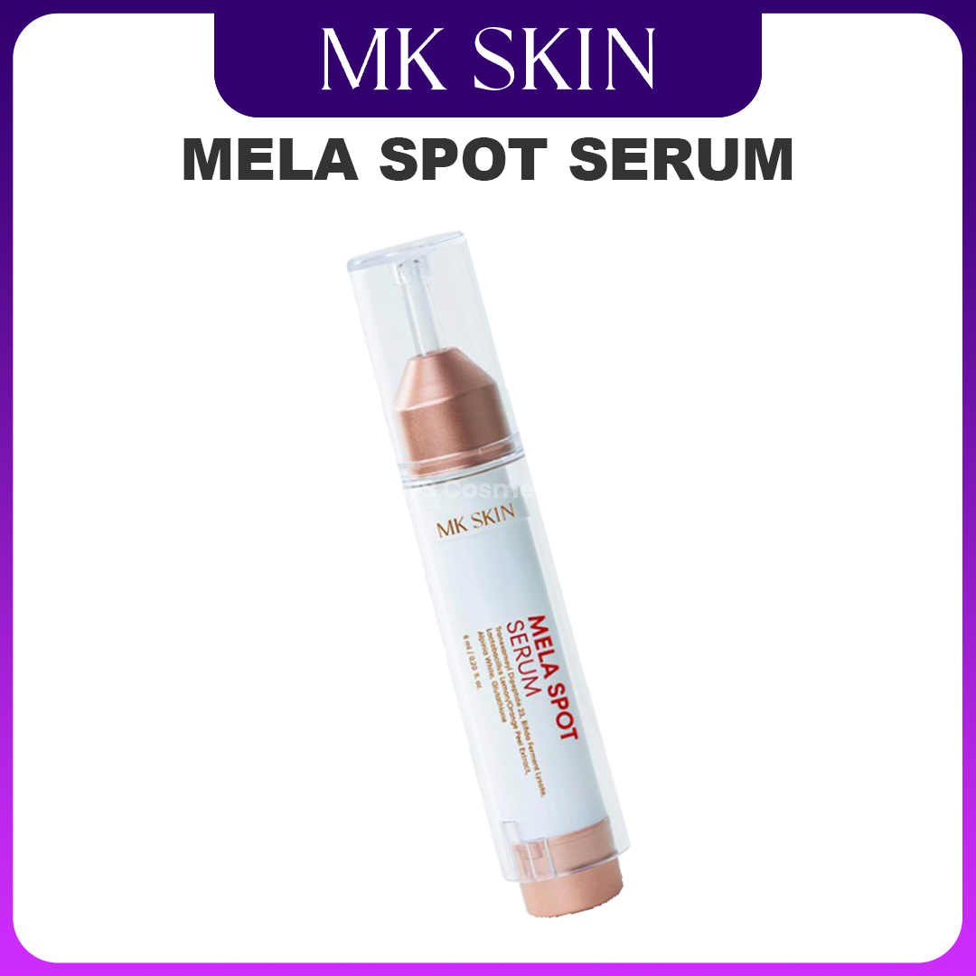 desain produk MK Skin mela spot Serum MK Skin mela spot Serum
