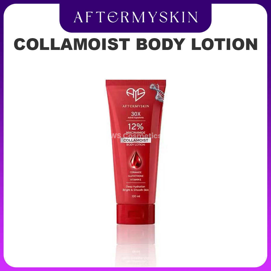 desain produk after my skin Collamoist Body Lotion after my skin Collamoist Body Lotion