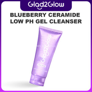 glad2glow blueberry ceramide low ph gel cleanser