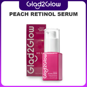 produk glad2glow peach retinol serum