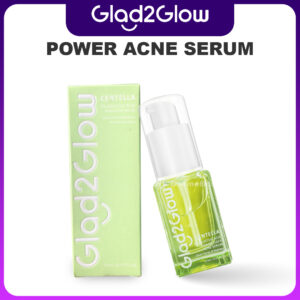 produk glad2glow power acne serum